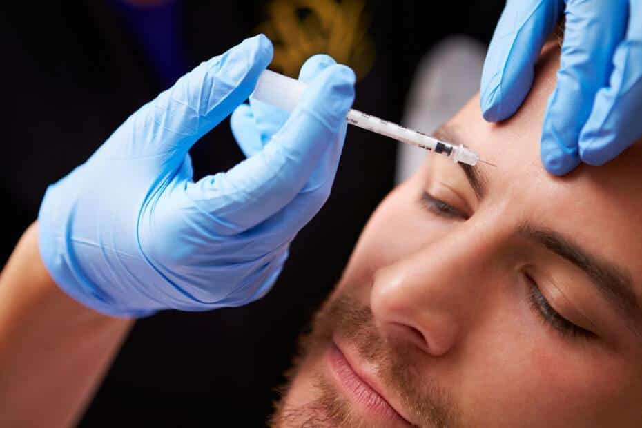 Botox injection.